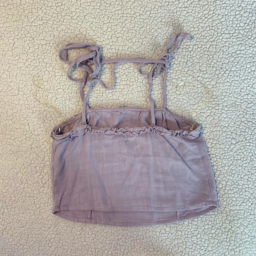 COPY - Ruffle Tie Top - Picture 4 of 4